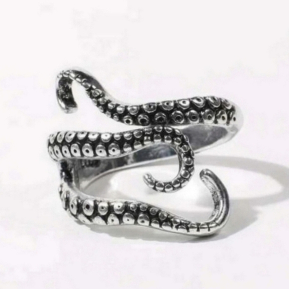 ANTHROPOLOGIE OCTOPUS ADJUSTABLE RING